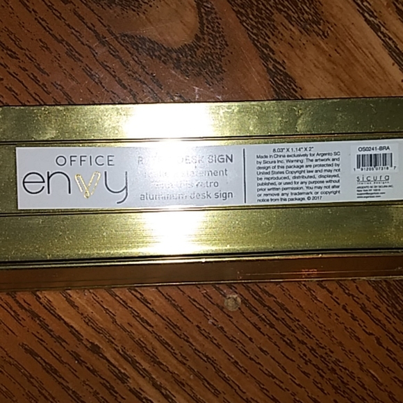 💙Retro desk sign - Picture 2 of 2